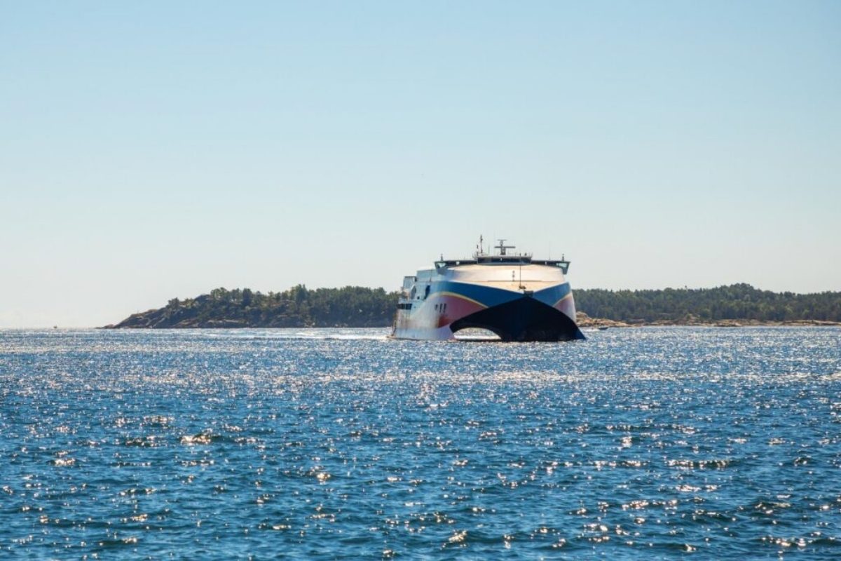 Snelle Ferry Catamaran Schepen