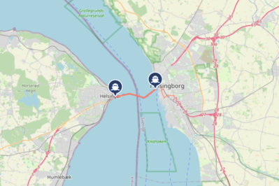 overtocht helsingor-helsingborg