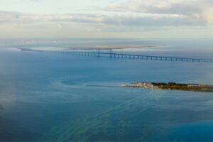 Öresundbrug of de veerdienst Helsingør-Helsingborg