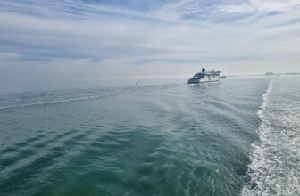 Veerboot van Calais naar Dover