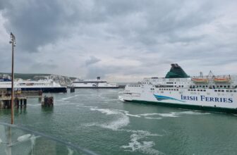 Veerboot van Calais naar Dover