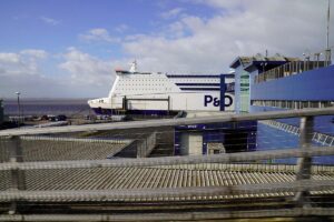 Pride of Hull verboot in de haven van Hull