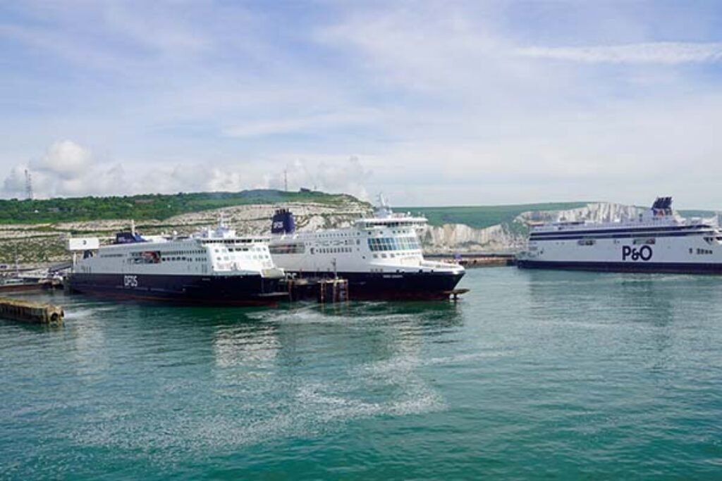 Calais Dover de haven