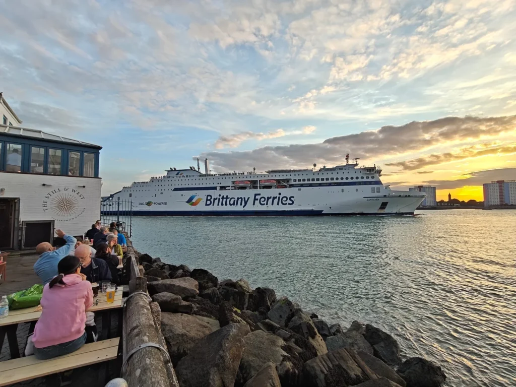 De Santona veerboot van Brittany Ferries