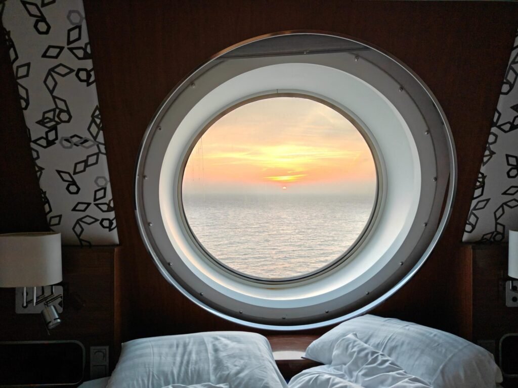 Ochtend op de Stena Hollandica tijdens de overtocht naar Harwich