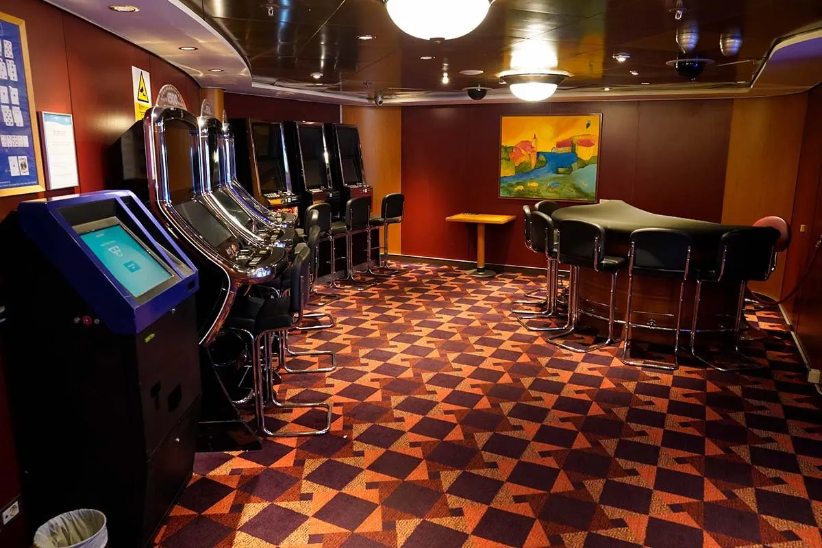 Casino aan boord van de Pride of Hull
