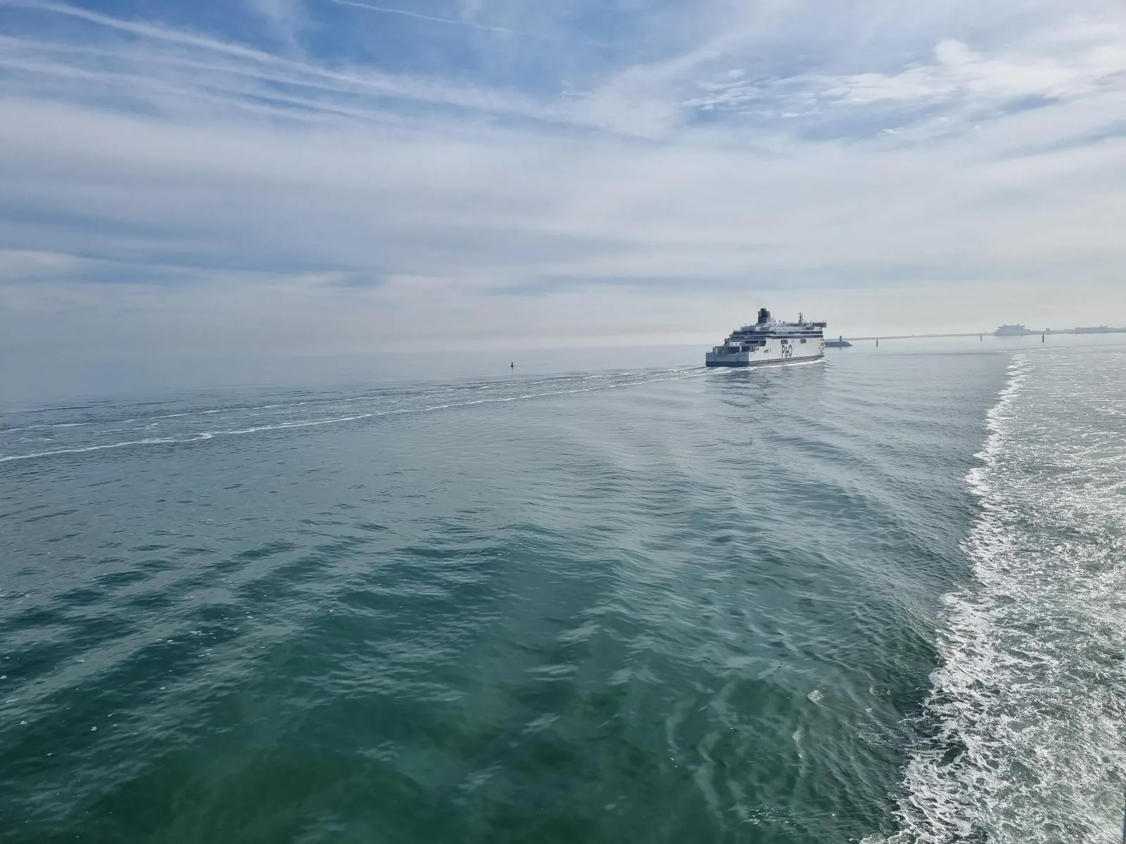 Veerboot van Calais naar Dover