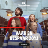 Stena Line kortingscode voor 20% korting op de overtocht naar Engeland
